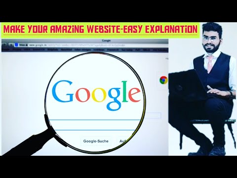 make your first website using HTML and CSS - easy explanation /how to ...