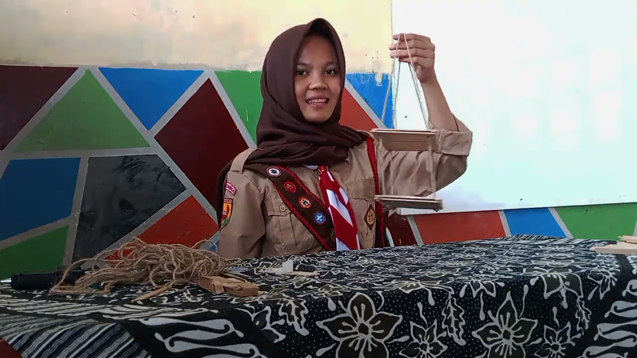 Hasta Karya Pramuka Penggalang Garuda2025 [Rak Gantung dan Hiasan Dinding] || PIPIT NB