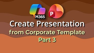 How to use corporate branded template with Copilot in PowerPoint - Part 3