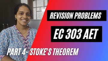 KTU | ECT 302 | Electromagnetics | Problem 4 - Applying Stoke