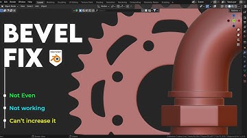 How to Fix 3 Bevel Problems in Blender 4.5
