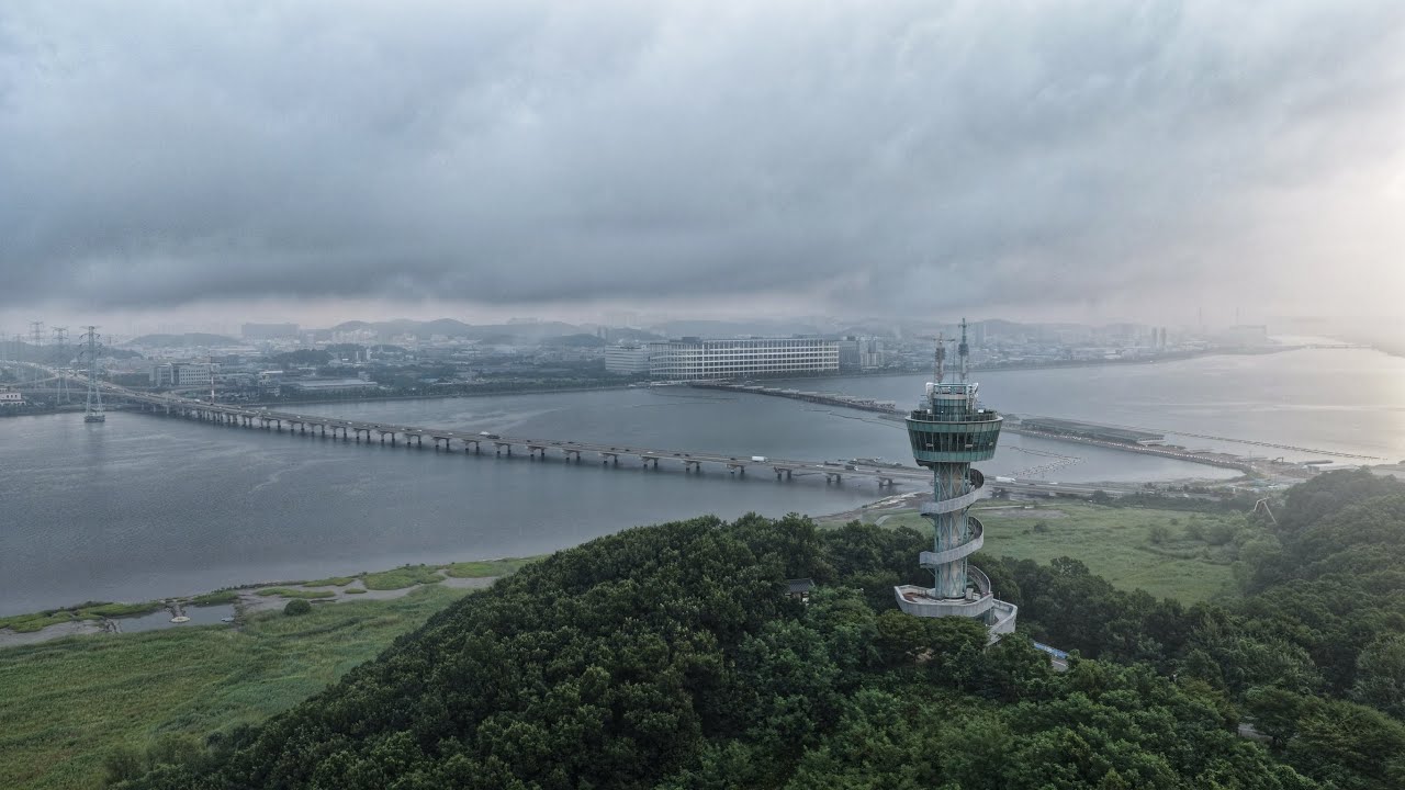 Ep# 송산그린시티전망대(f.반달섬)ㅣCinematic Travel Filmㅣmavic4pro