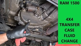RAM 1500 - 4x4 Transfer Case Fluid Change