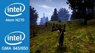 Gothic 2 Gameplay Intel Atom N270 + Intel GMA 945/950 @TSMChannel