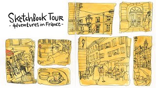 Sketchbook Tour - Adventures in France