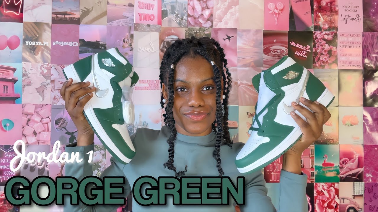 Jordan 1 Retro High OG GORGE GREEN UNBOXING