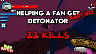 Helping a Fan get Detonator in Slap Battles | Pt12