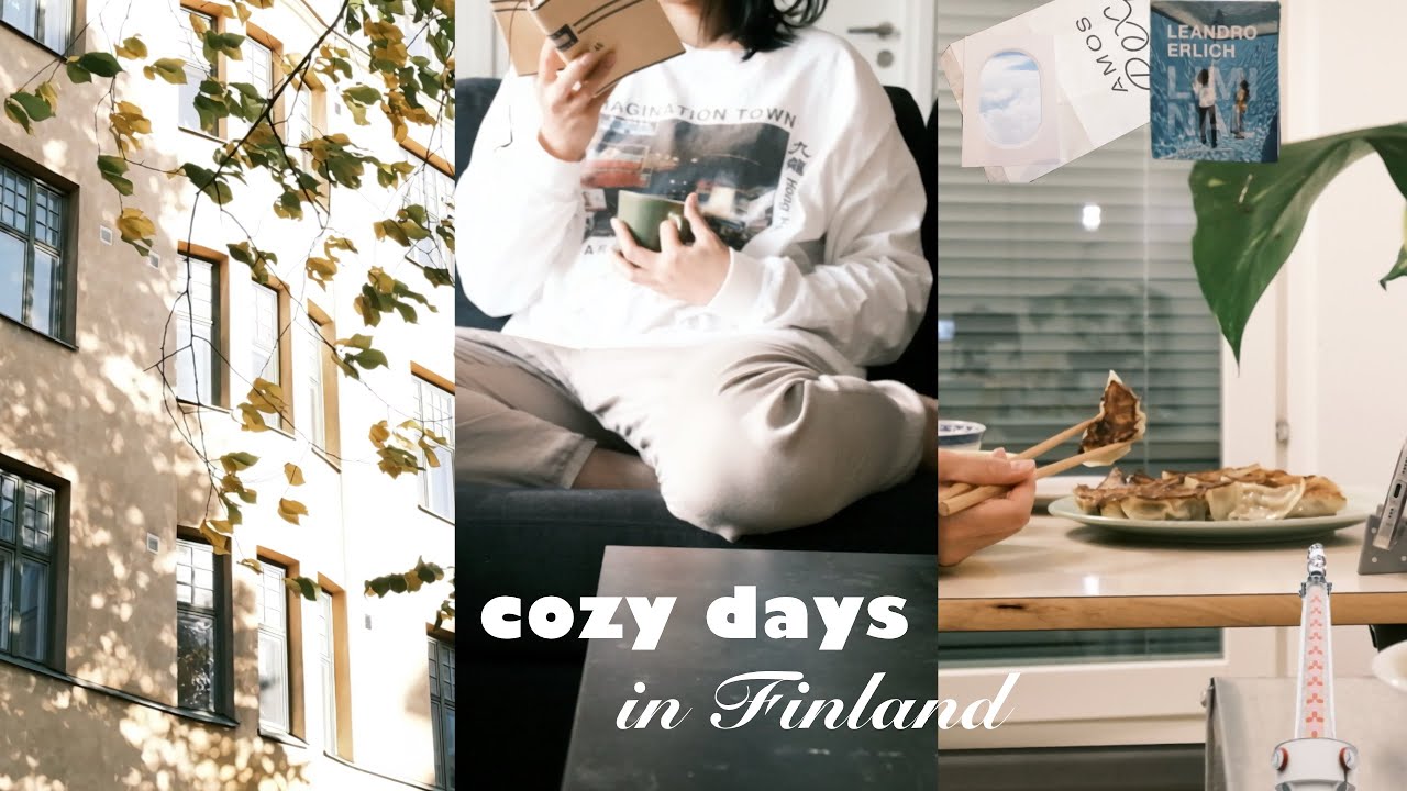 「フィンランドでゆったりと過ごす秋の日常」餃子と映画と美術館/一汁一菜を実践してみる日/フィンランド暮らしのラジオvlog