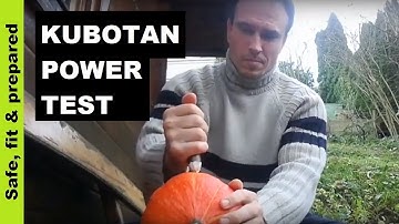 KUBOTAN POWER TEST (pocket stick) - Part 2
