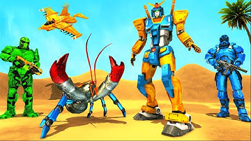 Crab Robot monster truck  - Car Robot Transforming Game 3D *** android gameplay