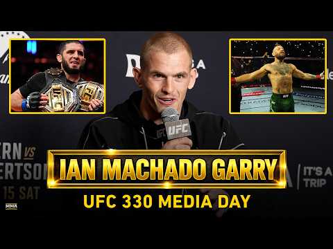 Ian Machado Garry On Islam Makhachev Fight, Conor McGregor, UFC Dublin Return | UFC 330