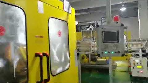 This full blow molding production line from Super Jinjun is on testing before shipping
