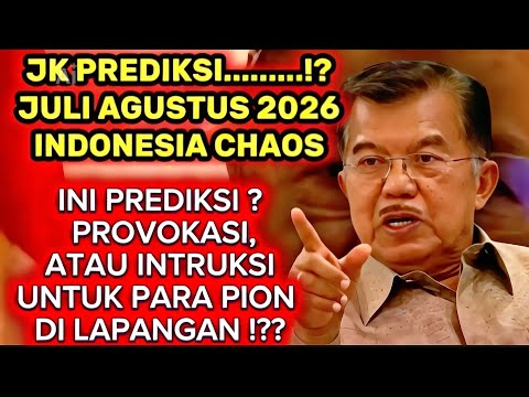 Jusuf Kalla: Indonesia Juli Agustus cheos