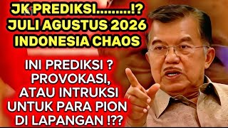 Jusuf Kalla: Indonesia July August cheos