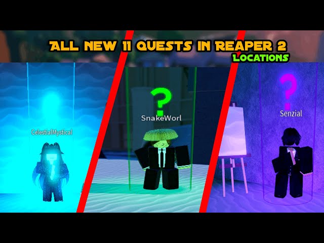 Roblox Reaper 2 map breakdown and quest locations - Pro Game Guides