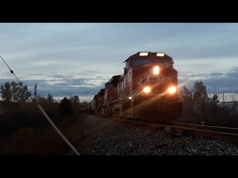 3 Pack! Horn! CPKC 132 with CP 8209E in Ajax, Ontario! (November 6, 2025) 3 Pack! Horn! CPKC 132 with CP 8209E in Ajax, Ontario! (November 6, 2025)