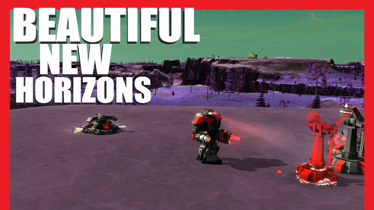 Purple Pastures of Pain - Beyond All Reason 5v5 Deathmatch