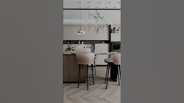 Kitchen design animation in blender #shorts #shortsvideo