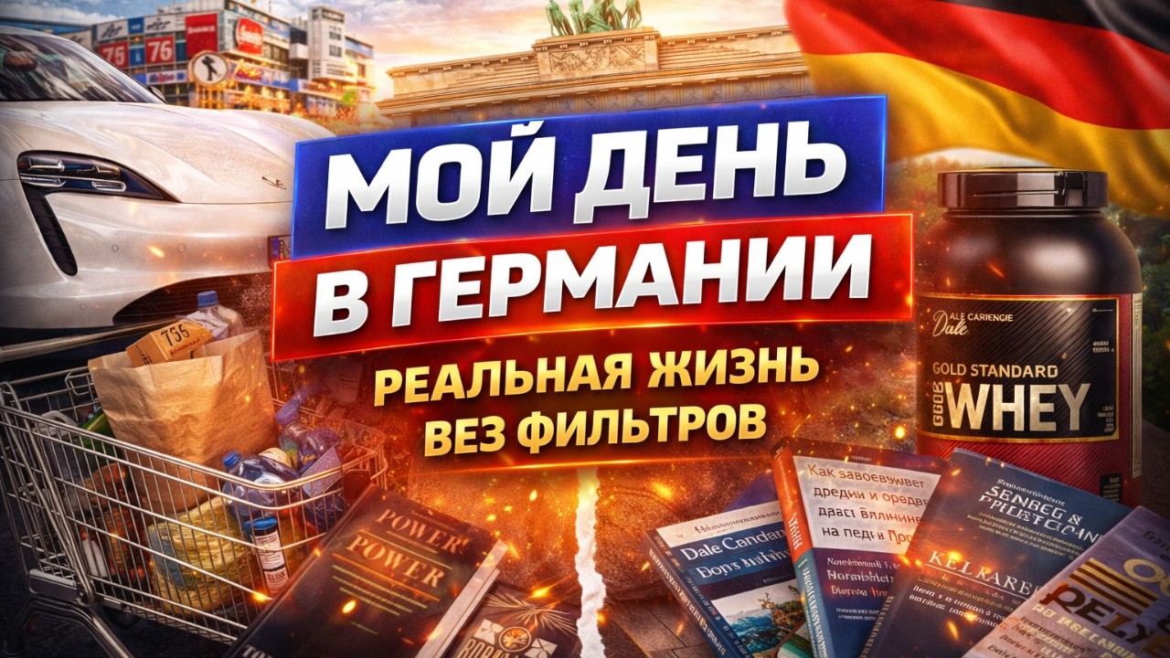 Влог: Жизнь в Германии: инвестиции, акции, Taycan, спорт, расходы и книги для роста