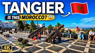 Is This TANGIER, Morocco? 🇲🇦 Modern City to Kasbah | 4K Walking Tour
