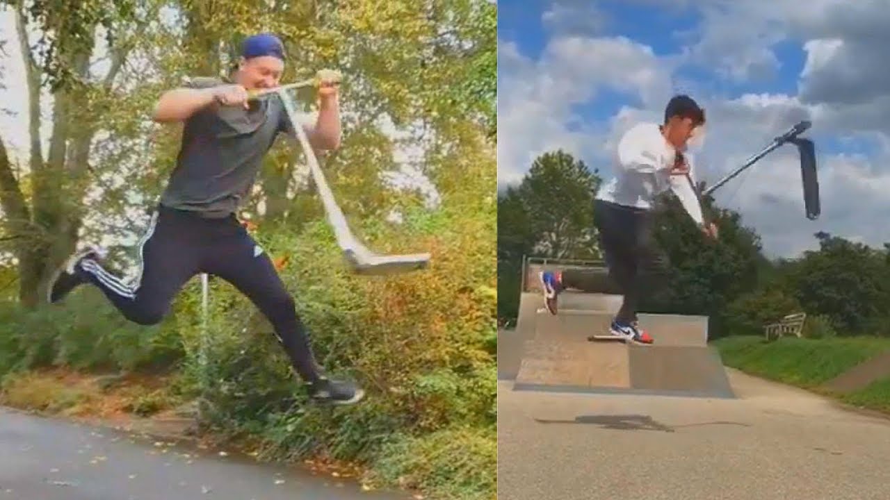 WORLDS BEST FLAT SCOOTER TRICKS 2019