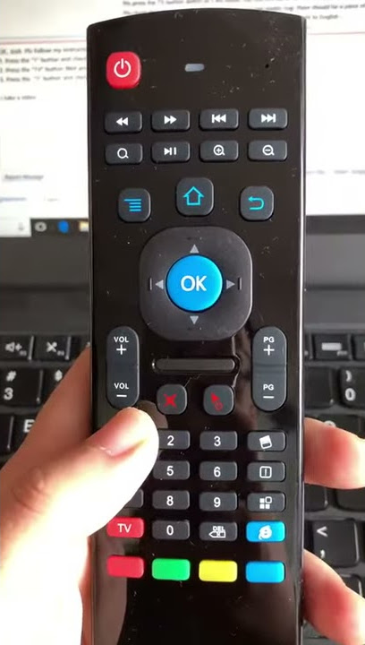 How to switch to 2.4G mode -- Novanco Airmouse MX3