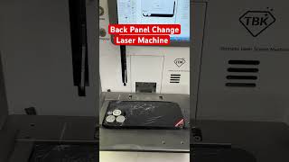Back Panel Change Laser Machine ✅ #ytshorts #repairiphone #iphonebattery #repairiphone