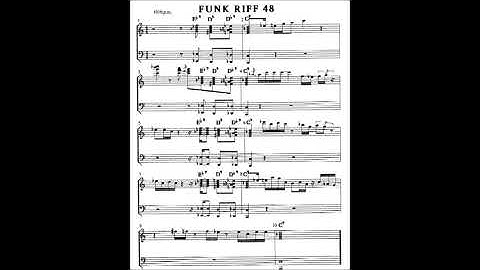 Andrew D. Gordon - riff 48 - funk - tutorial lesson keyboard piano