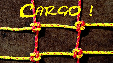 Crown Knot for Making a Cargo Net or Climbing Net