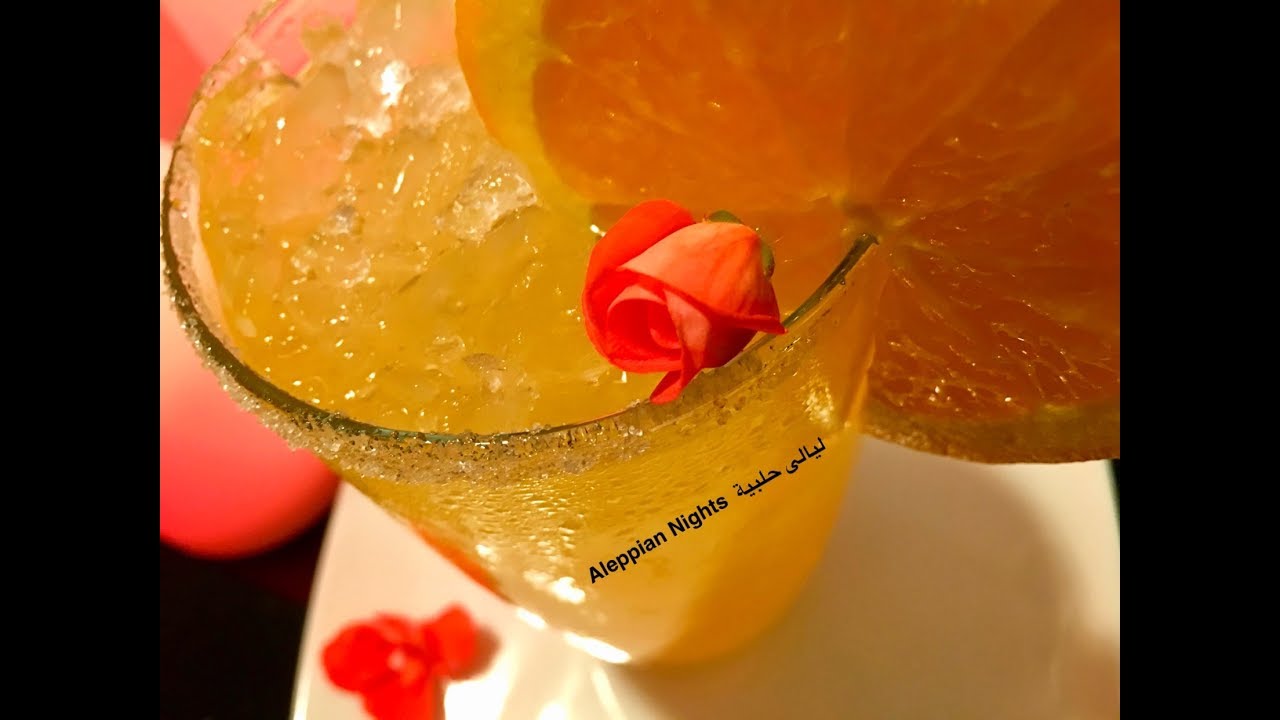 شراب البرتقال المركز لذيذ ومنعش 😋😋