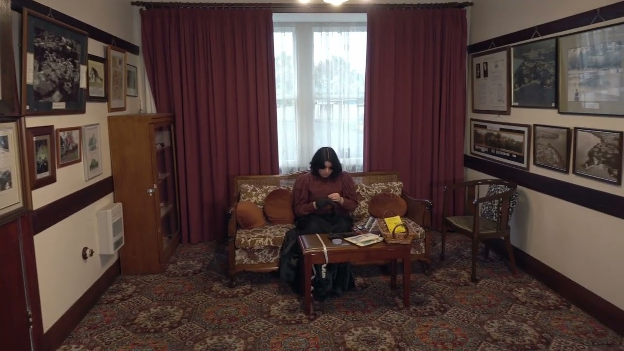 Blockhouse Bay story from Armanasco House in the village