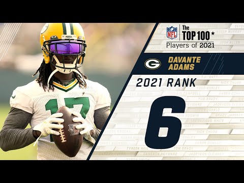 7 Davante Adams (WR, Raiders)  Top 100 Players in 2022 