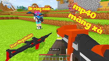 ONE VÀ NOOB YETI THÀNH CÔNG CHẾ TẠO 3 CÂY SÚNG VIP NHẤT TRONG FREE FIRE AK RỒNG XANH MP40 RẮN SCAR