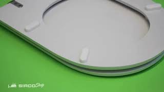 Ceramica Pozzi Ginori serie Atena sedile copriwc colore bianco