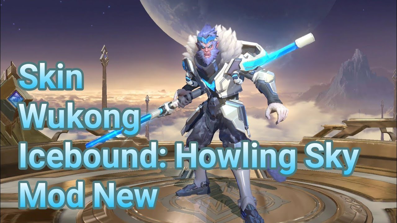 🆕MOD AOV Skin Wukong Icebound: Howling Sky 2020