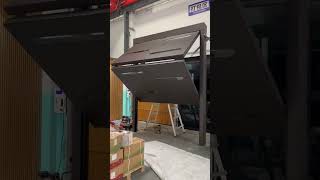 Pintu Garasi Lipat Kustom Hemat Ruang & Sepenuhnya Otomatis! Cocok untuk Vila & Ruang Komersial