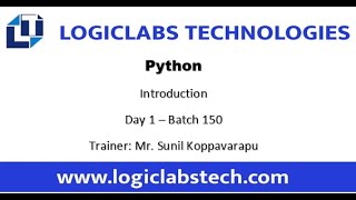 Python Introduction