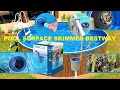 POOL SURFACE SKIMMER BESTWAY FLOWCLEAR, Unboxing and Testing