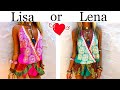 LISA OR LENA GAME 💖 What do You Like? [Fashion Styles & Outfits Choices] Lisa and Lena  #21