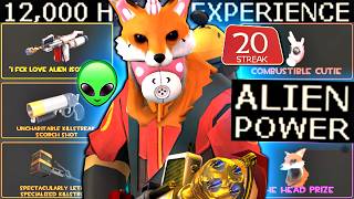12000  Hour Gamer Unlocks ALIEN Weapon🔸TF2 Gameplay