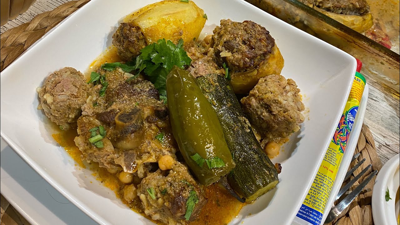 دولمة في الفرن على طريقتي بنة ولا اروع .. Dolma au four un délice