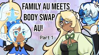Mio's Family AU Meets Kat's Body Swap AU: a Crossover story, Part 1