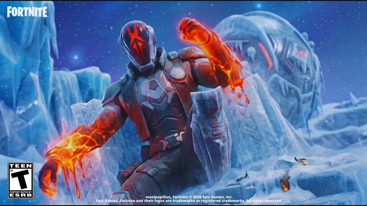 Fortnite TEASE le BIOME du Roi des Glaces + Trailer du Voyageur et skins du passe de combat !