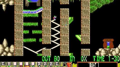 DOS Oh No! More Lemmings Havoc 11 Welcome to the party, pal!