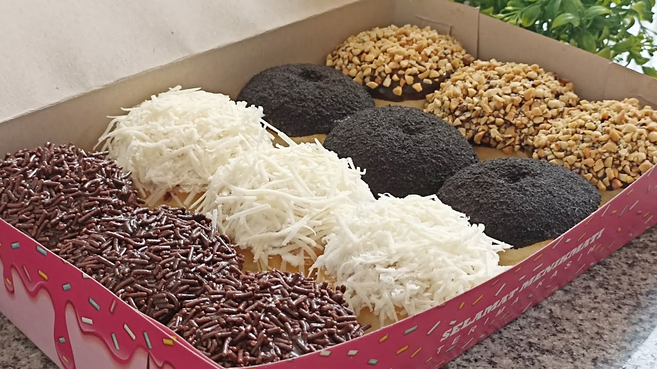 RESEP DONAT EMPUK, MENUL DAN BERWHITERING TINGGI