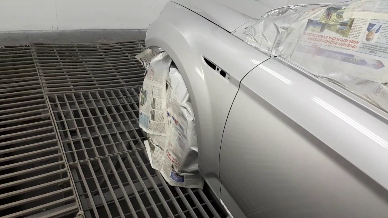 Покраска лаком дюпонт 3200 - YouTube