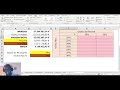 Tabla de Datos en excel -  Sensibilidad de datos | Tutoriales Excel