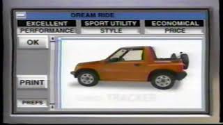1995 Geo Tracker - Tv commercial