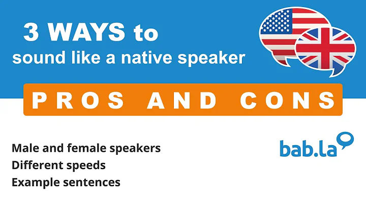 PROS AND CONS pronunciation | Improve your language with bab.la