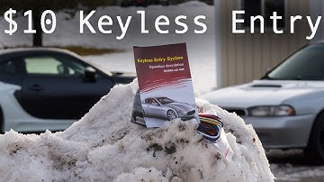 Installing $10 Keyless Entry | Does It Work?!